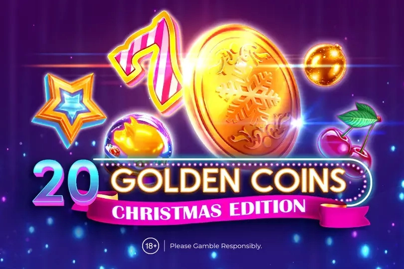 00504 20 golden coins christmas edition