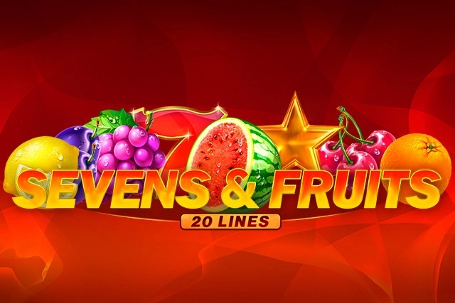 16904 sevens fruits 20 lines